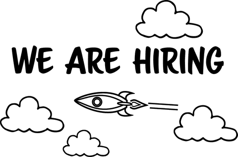 employment announcement with rocket and hiring text on transparent background - Download Free Stock Videos Pikwizard.com
