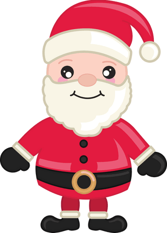 Charming Santa Claus Illustration on Transparent Background - Download Free Stock Videos Pikwizard.com