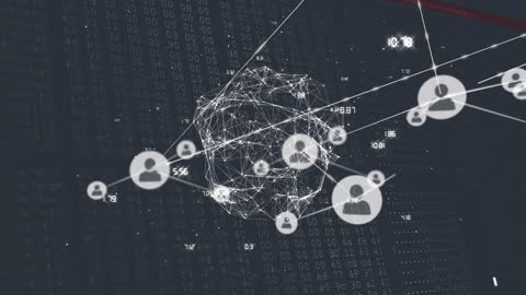 Digital Blockchain Network with Global Connectivity Concept