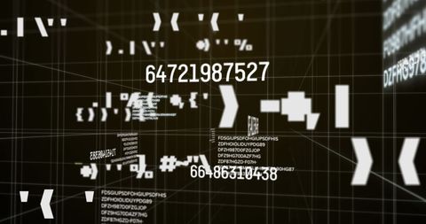 Dynamic Data Processing on Digital Interface - Download Free Stock Images Pikwizard.com