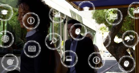 Media and Network Interface with Diverse Commuters