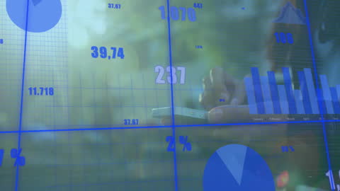 Data Visualization with Smartphone Interaction