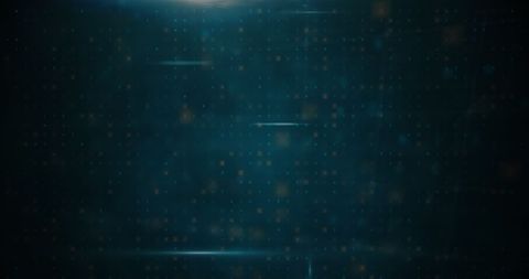 Abstract Digital Dots with Lens Flare on Blue Background - Download Free Stock Images Pikwizard.com