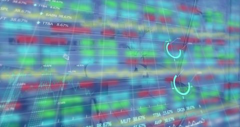 Digital Stock Market Data Analysis on Office Workspace