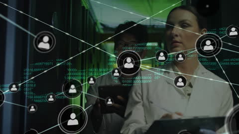 Business Network Connections with Digital Data Interface