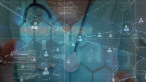 Digital Healthcare Technology Network with Professional