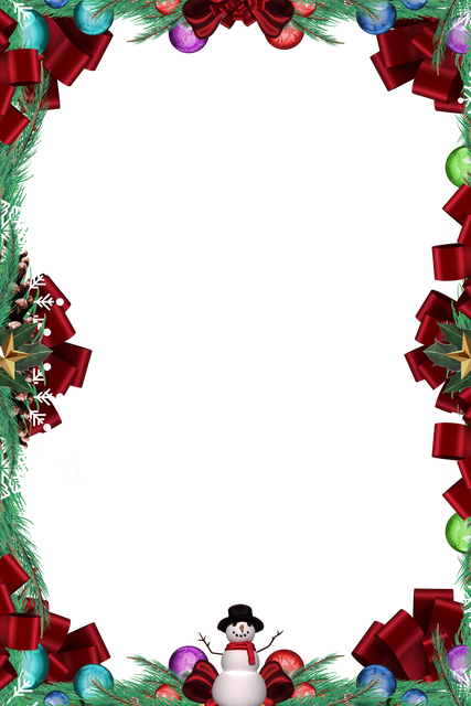 Transparent Frame with Fir Branches and Festive Decorations - Download Free Stock Videos Pikwizard.com