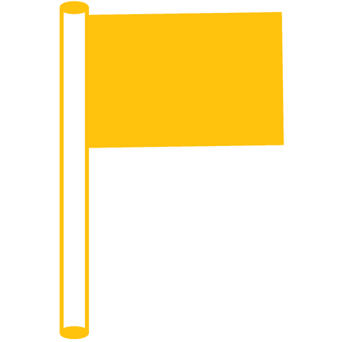 yellow flag illustration with transparent background for events and celebrations - Download Free Stock Videos Pikwizard.com