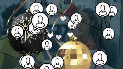 Christmas Data Visualization in Corporate Setting