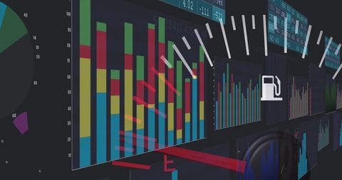 Dynamic Fusion of Data Analytics in Automotive Interface - Download Free Stock Images Pikwizard.com