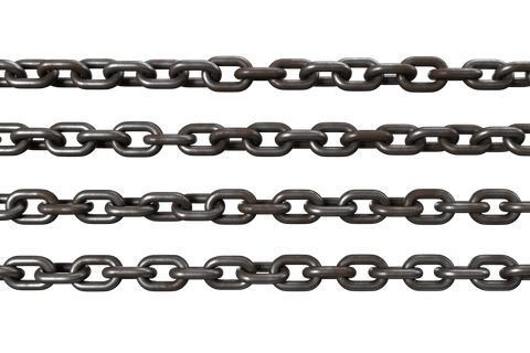 transparent isolated parallel metal chains set - Download Free Stock Videos Pikwizard.com