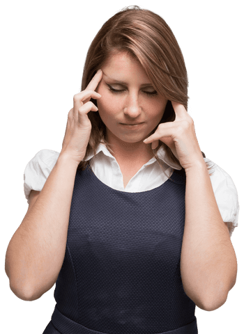 transparent: businesswoman relieving stress on clear background - Download Free Stock Videos Pikwizard.com
