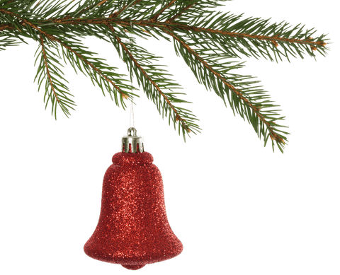 transparent red christmas bell ornament hanging - Download Free Stock Videos Pikwizard.com