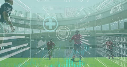 Augmented Reality Data Overlay on Rugby Match