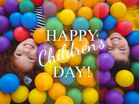 joyful children celebrating children's day - Download Free Stock Templates Pikwizard.com
