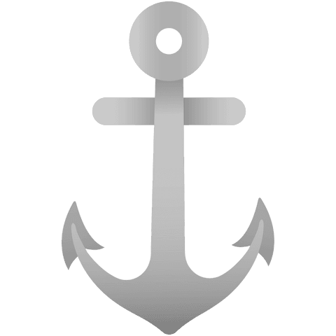 grey anchor illustration on transparent background for travel design - Download Free Stock Videos Pikwizard.com