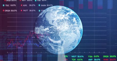 Global Stock Market Growth and Trends Visualized - Download Free Stock Images Pikwizard.com