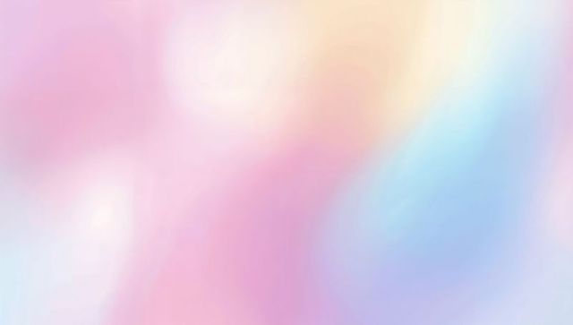 Dreamy Pastel Gradient Background with Soft Glow and Bokeh Highlights for Web Print Branding