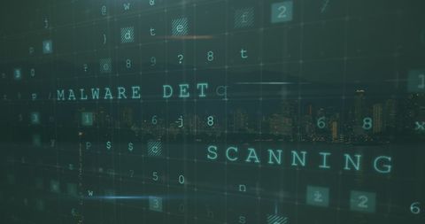 Digital Security Malware Scanning Interface - Download Free Stock Images Pikwizard.com