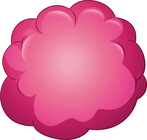 abstract pink cloud shape on transparent background - Download Free Stock Videos Pikwizard.com