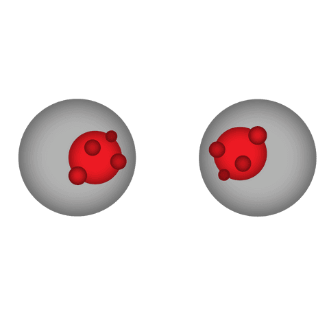 illustrative transparent atom models with electrons in orbit - Download Free Stock Videos Pikwizard.com