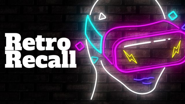 A vibrant neon sign showcasing a retro virtual reality headset on a brick wall background, evoking 80s nostalgia with colorful neon lights. Perfect for promoting retro-themed events, showcasing nostalgic technological advancements, creating cyberpunk or retro-futuristic designs, and attracting attention to digital or virtual reality experiences.