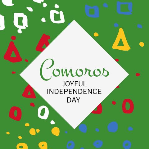 Comoros Independence Day Holiday Celebration Concept - Download Free Stock Templates Pikwizard.com