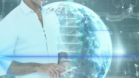 Digital Interaction with DNA Helix and Global Technology