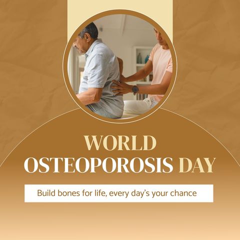 world osteoporosis day: promoting awareness and prevention - Download Free Stock Templates Pikwizard.com