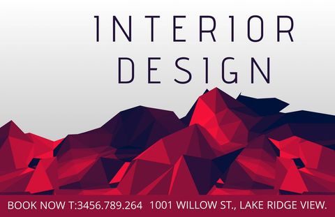 abstract geometric mountain for interior design promotion - Download Free Stock Templates Pikwizard.com