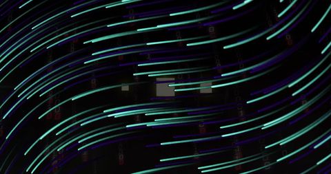 Abstract Glowing Lines Over Dark Background Digital Art - Download Free Stock Images Pikwizard.com