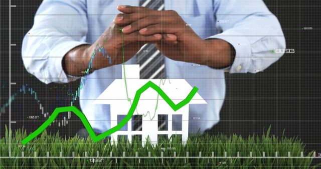 Real Estate Investment Growth Concept with Graph - Download Free Stock Images Pikwizard.com