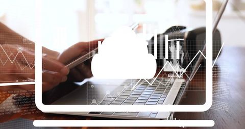 Financial Data Processing on Modern Technology Interface - Download Free Stock Images Pikwizard.com