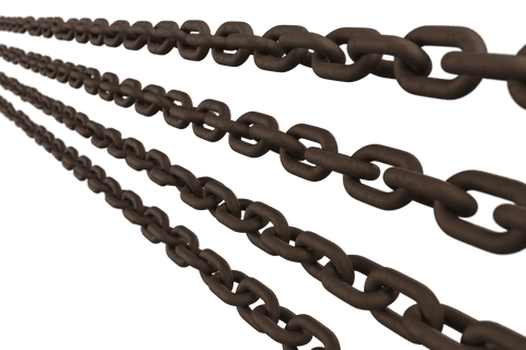 transparent 3d rusty metal chains isolated - Download Free Stock Videos Pikwizard.com