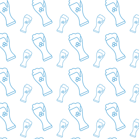 Blue Beer Mug Pattern on Transparent Background for Party Design - Download Free Stock Videos Pikwizard.com