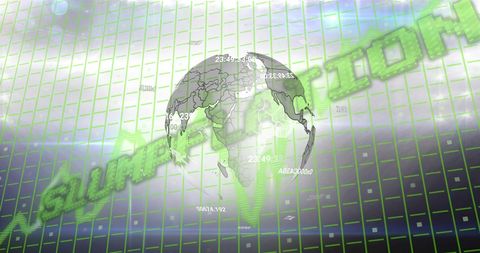 Digitalization of Global Financial Data in Connectivity Grid - Download Free Stock Images Pikwizard.com