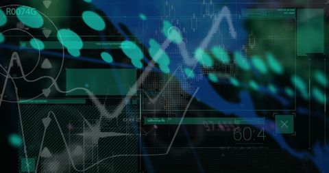 Futuristic Data Visualization in Financial Markets - Download Free Stock Images Pikwizard.com