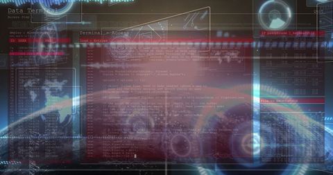 Complex Programming Script on Digital Interface - Download Free Stock Images Pikwizard.com