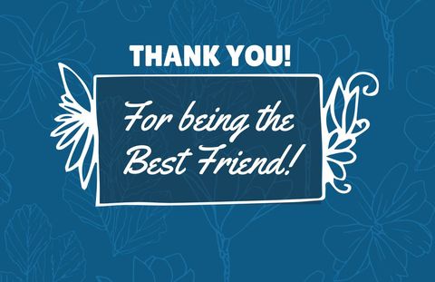 Expressive Thank You Message on Floral Pattern - Download Free Stock Templates Pikwizard.com