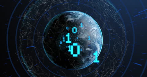 Global Network Connections with Binary Over Earth