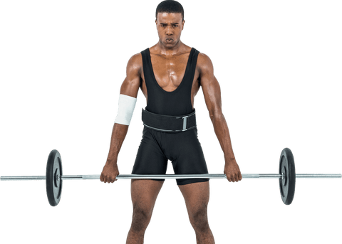 transparent bodybuilder lifting heavy barbell weights - Download Free Stock Videos Pikwizard.com