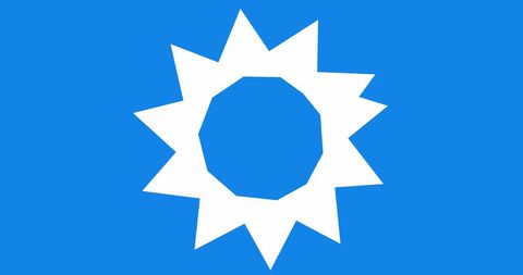 Abstract Shapes with White Chart on Blue Background - Download Free Stock Images Pikwizard.com