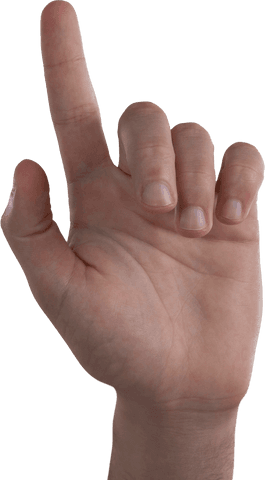 transparent background hand gesture close-up silhouette - Download Free Stock Videos Pikwizard.com