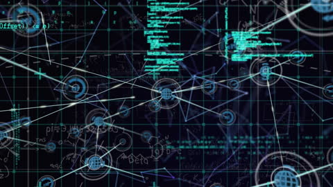 Digital Network Grid with Data Processing Elements