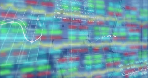 Data Analysis Screen with Chair and Graph Overlays