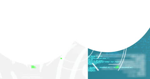 Abstract Digital Interface with Data and Codes