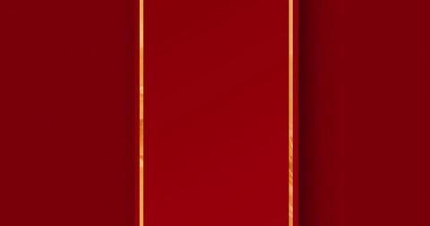 Chinese New Year Red Background with Gold Fan Pattern - Download Free Stock Images Pikwizard.com