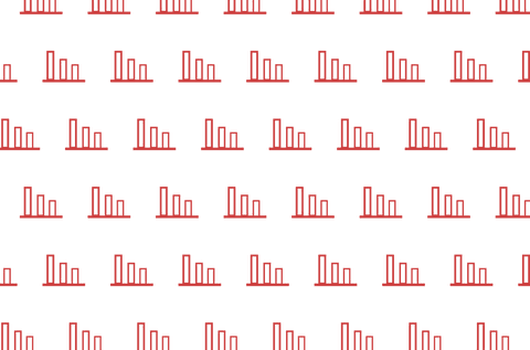 seamless red column chart pattern on transparent background - Download Free Stock Videos Pikwizard.com