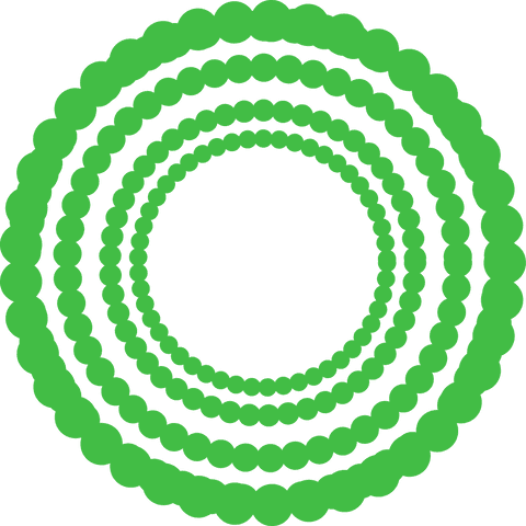 Abstract Green Circles on Transparent Background Illustration - Download Free Stock Videos Pikwizard.com