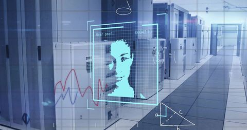 Biometric analysis overlay in a data center environment